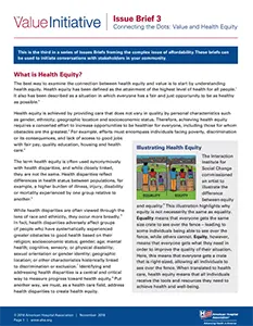 Connecting the Dots: Value and Health Equity